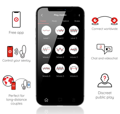 ONINDER Manila Panty Vib APP Remote