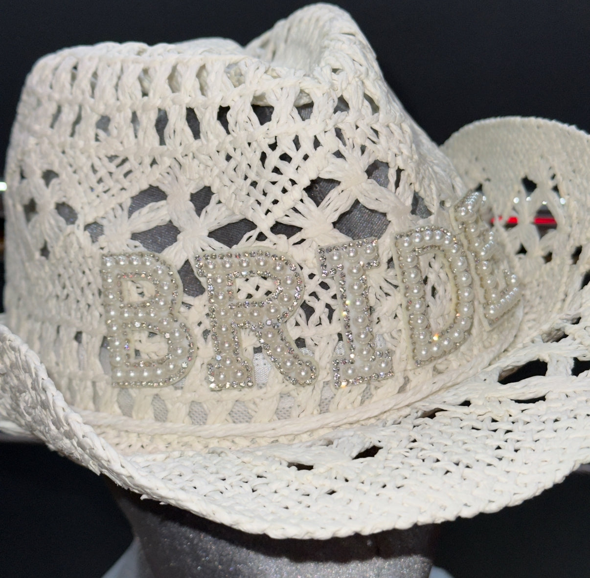 BLACKBOX Bridal Beach Hat