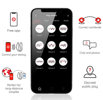 ONINDER Lisboa Couple Toy APP Remote