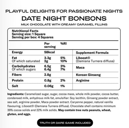 THEOHCOLLECTIVE Date Night Chocolate Bonbons