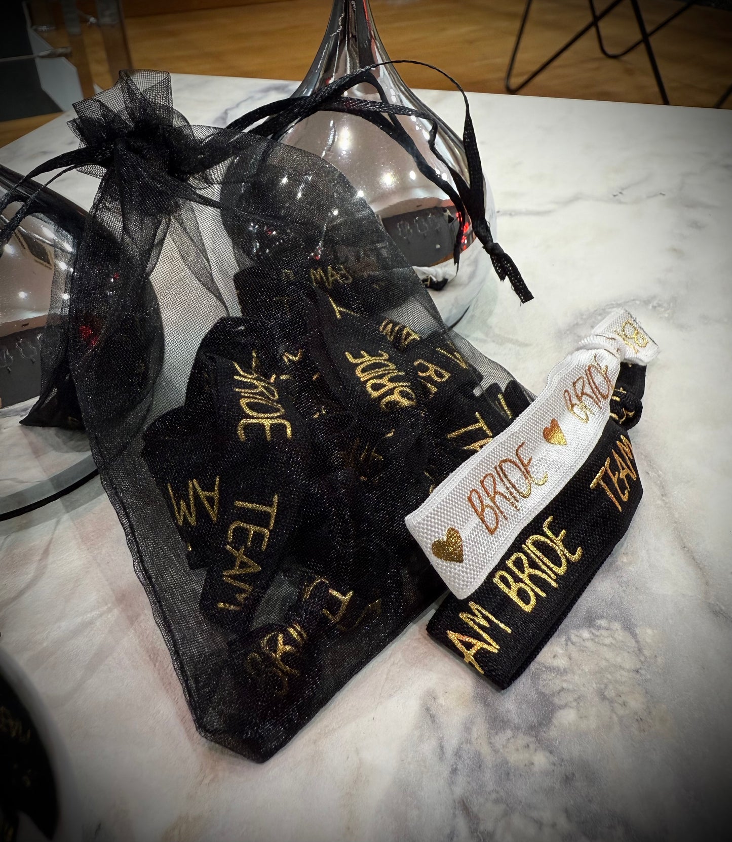 XBLACKBOX Bride Hair Elastic