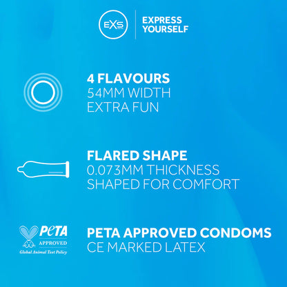 EXS Strawberry Condom (Per Unit)