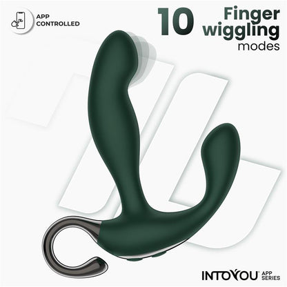 INTOYOU Greeny Finger Wiggling Prostate Massager App