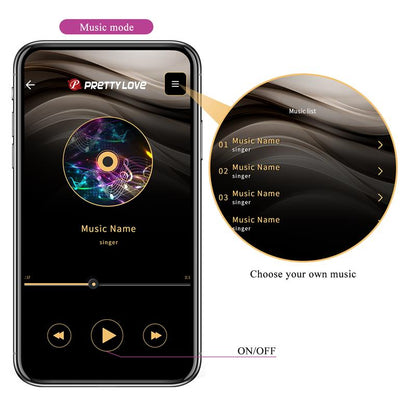 PRETTYLOVE Ethan Vibrator App