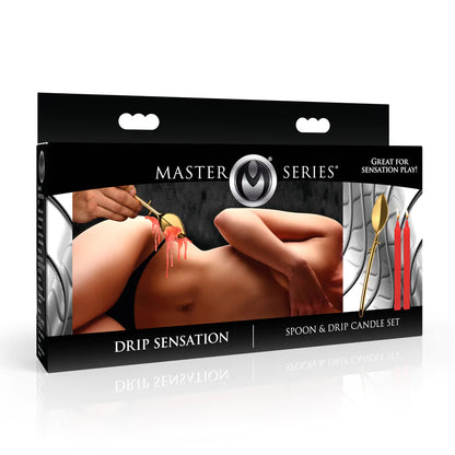 MASTERSERIES Drip Sensation Spoon and Drip Candle Set