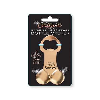LITTLEGENIE Glitterati Penis Bottle Opener