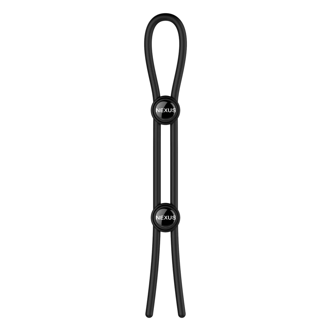 NEXUS Forge Double Adjustable Lasso Silicone Cock Ring
