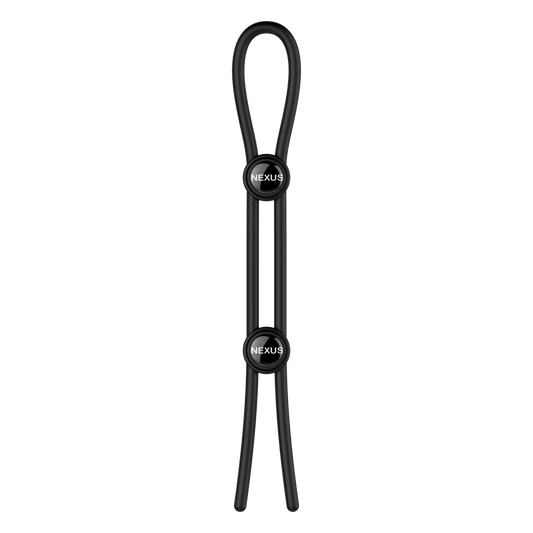 NEXUS Forge Double Adjustable Lasso Silicone Cock Ring