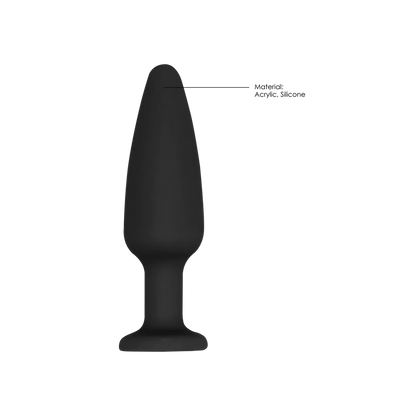 OUCH! Cone-Shaped Diamond Butt Plug