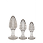 OUCH! Acrylic Butt Plug Set