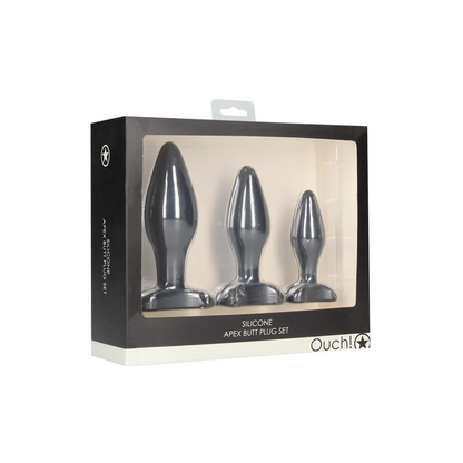 OUCH! Apex Butt Plug Set