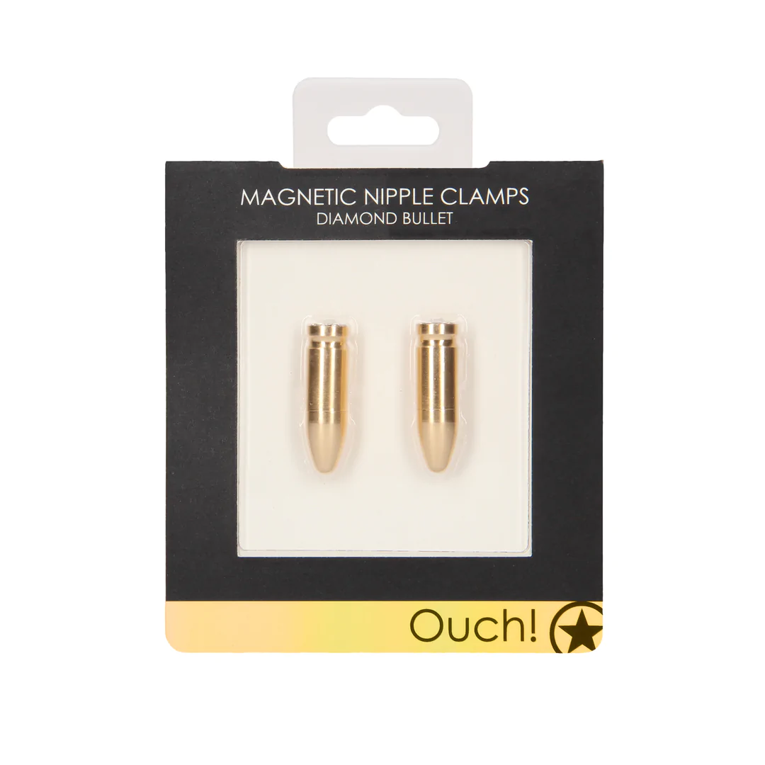 OUCH! Magnetic Nipple Clamps Diamond