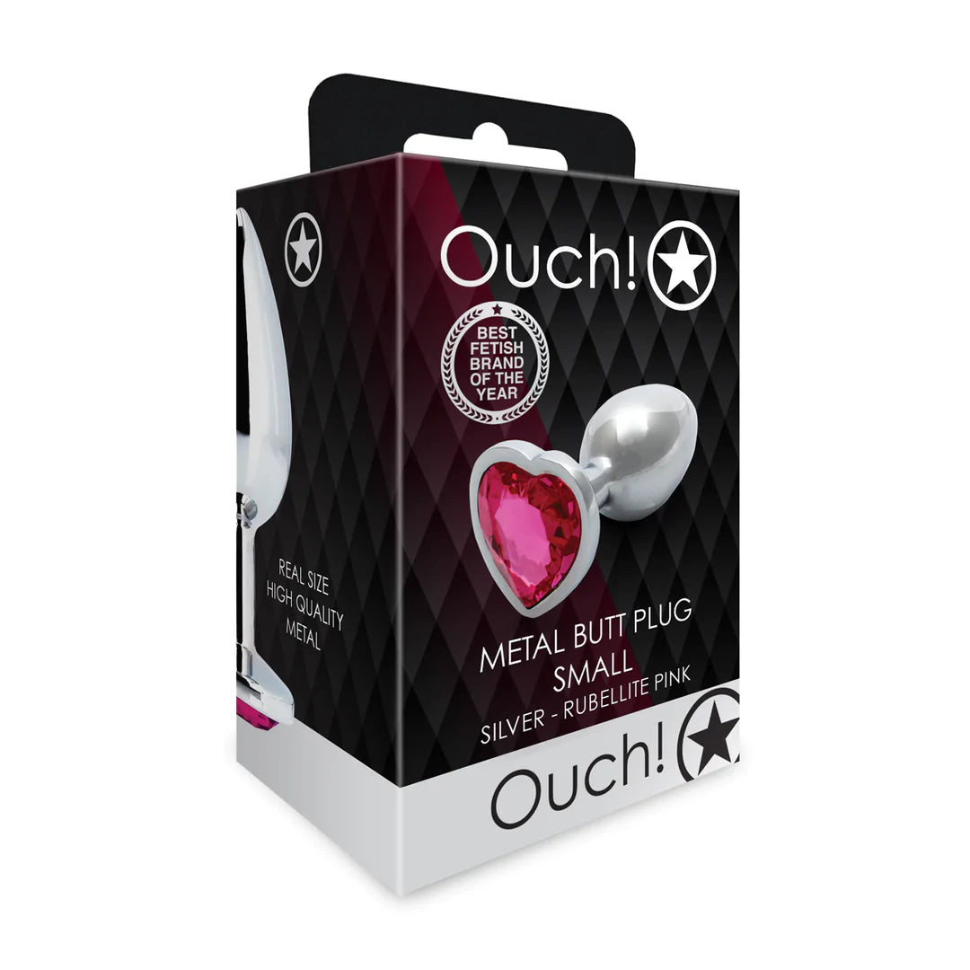 OUCH! Heart Gem Butt Plug