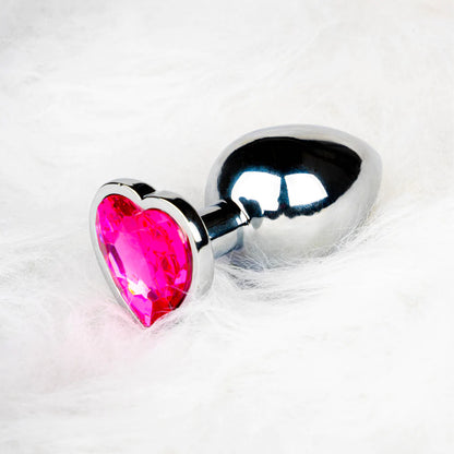 OUCH! Heart Gem Butt Plug