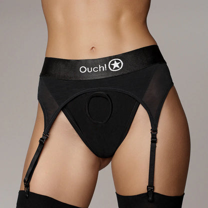 OUCH! Vibrating Strap-on Thong