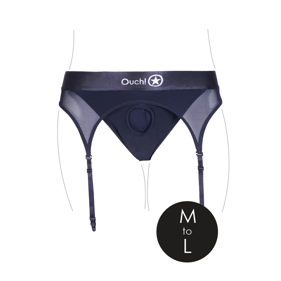 OUCH! Vibrating Strap-on Thong