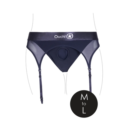 OUCH! Vibrating Strap-on Thong