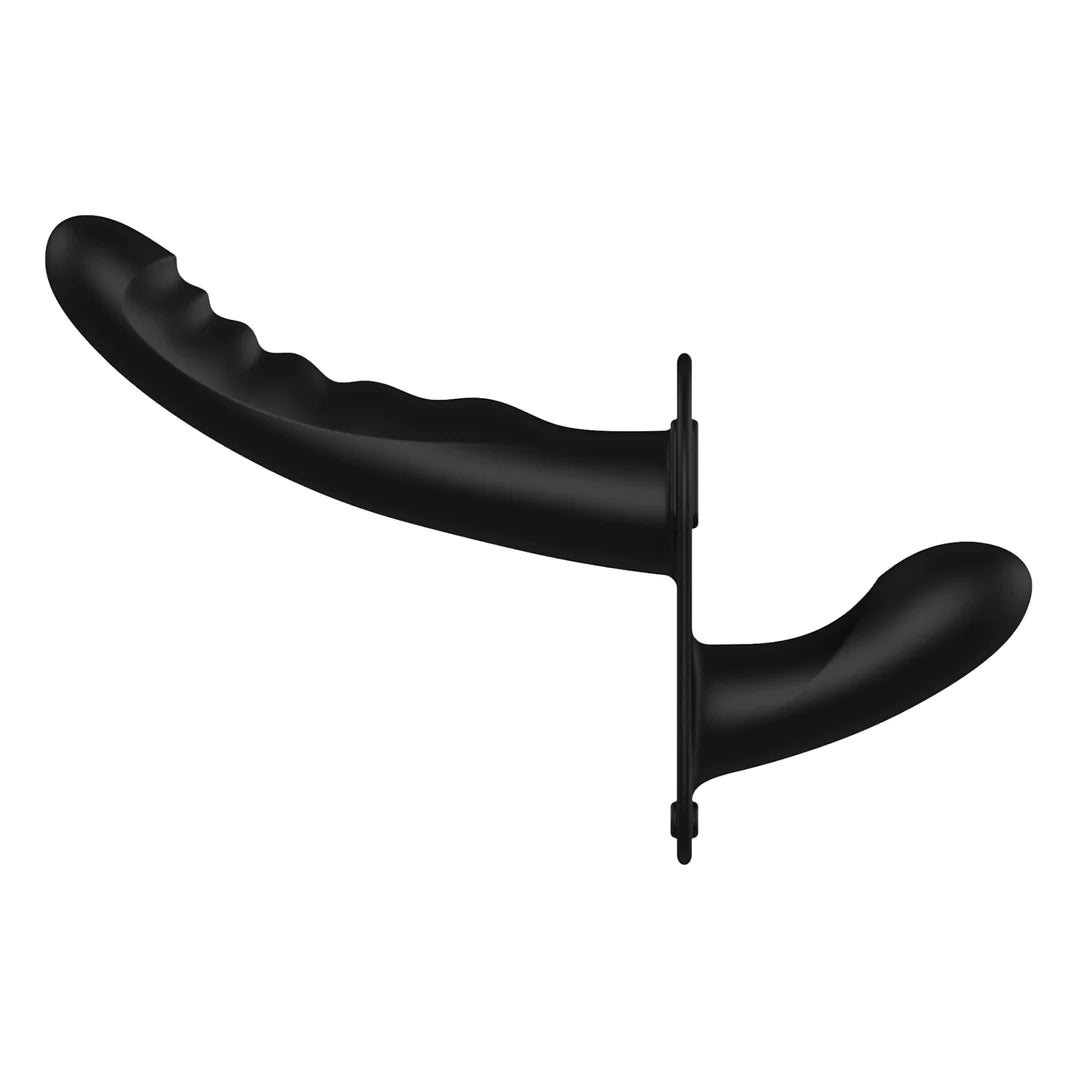 OUCH! Dual Vibrating Rechargeable Strap-On Adjustable