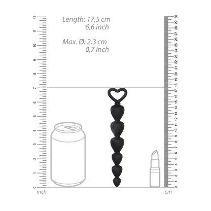 SHOTS Silicone Anal Beads