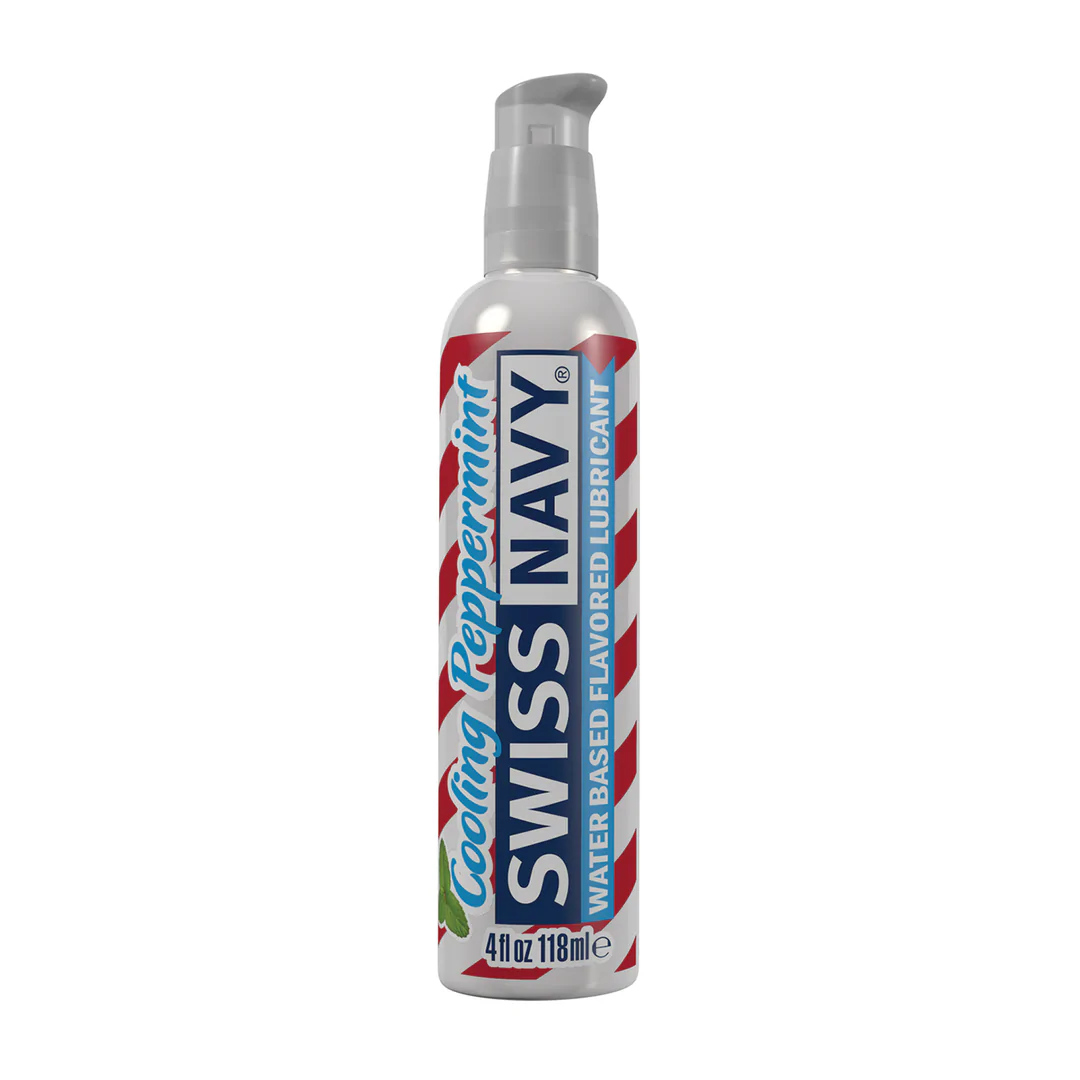 SWISSNAVY Lubricant with Cooling Peppermint Flavor 118ml
