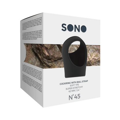 SONO No.45 Cockring with Ball Strap