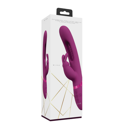 VIVE Mika Triple Motor Vibrating Rabbit with G-spot Flapping