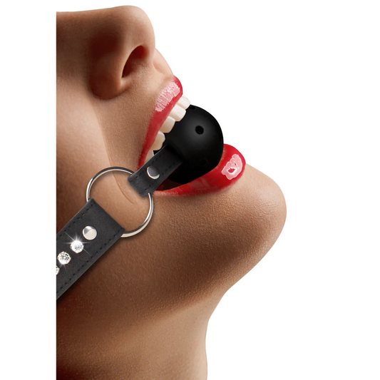OUCH! Breathable Ballgag with Diamond