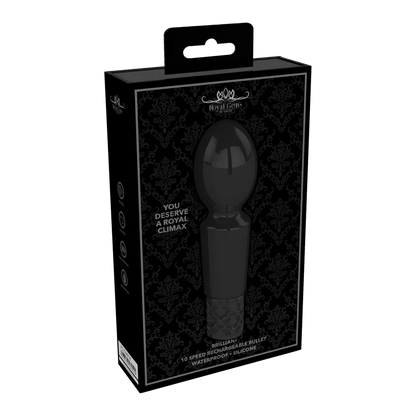 ROYALGEMS Brilliant Mini Wand Vibrator