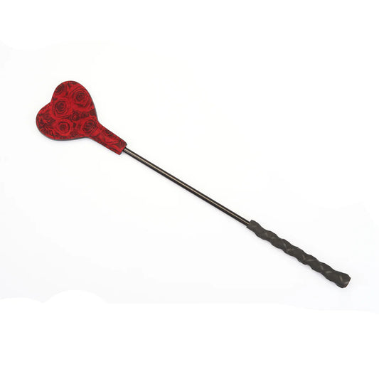 LIEBESEELE Red Rosa Leather Mini Crop
