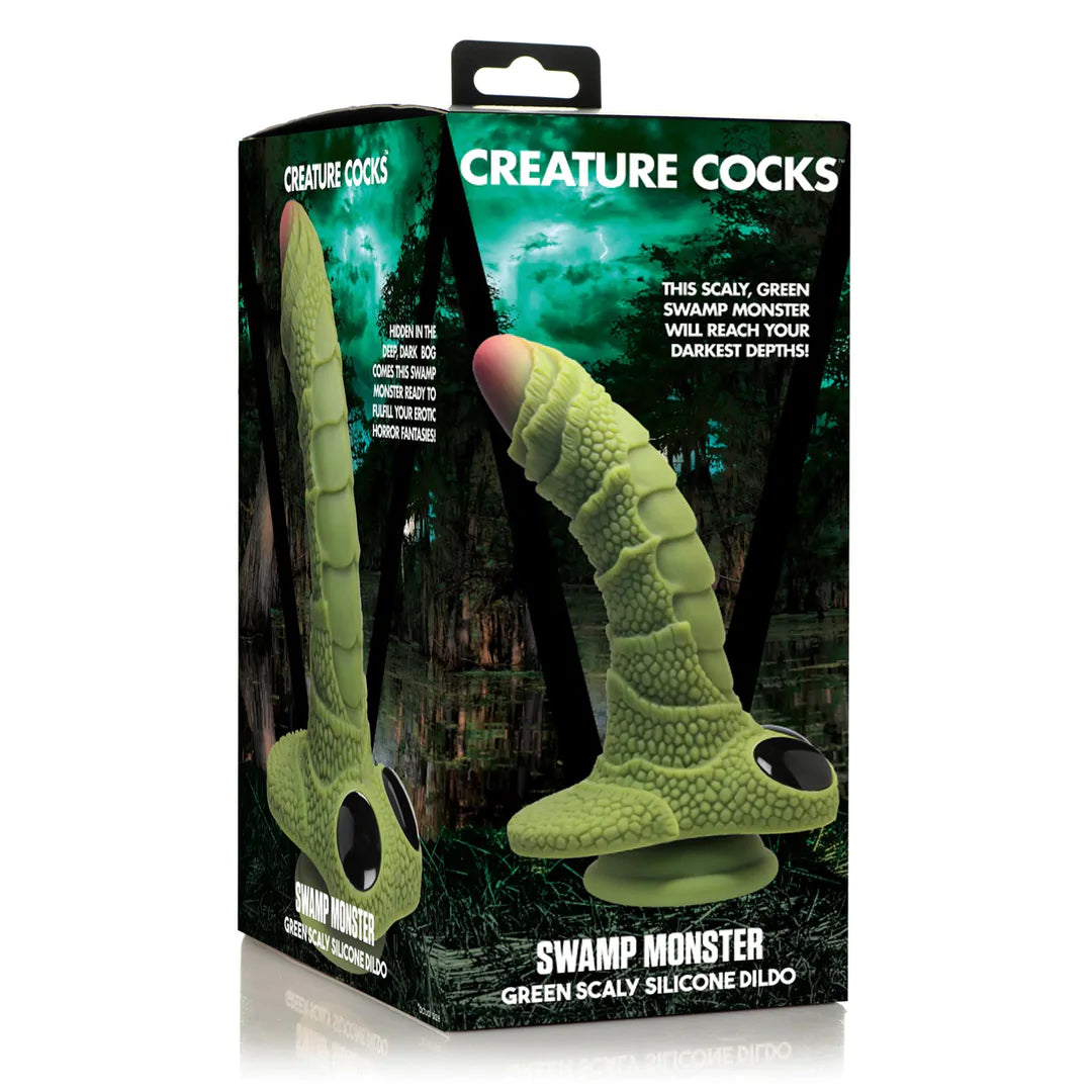 CREATURECOCKS Swamp Monster Scaly Silicone