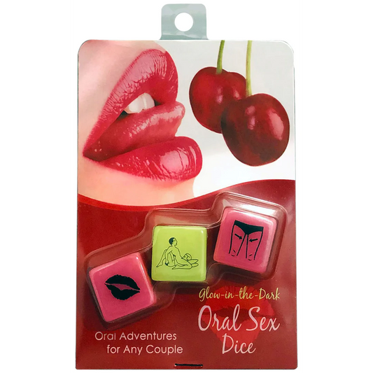 KHEPERGAMES Glow-in-the-Dark Oral Sex Dice