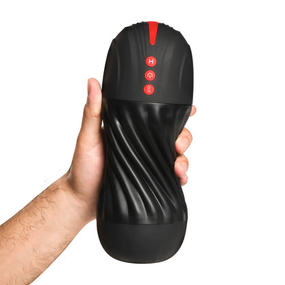 CURVETOYS Sucking and Vibrating Masturbator