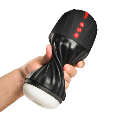CURVETOYS Sucking and Vibrating Masturbator