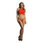 LEDÉSIR Festive Rhinestone Top and Thong