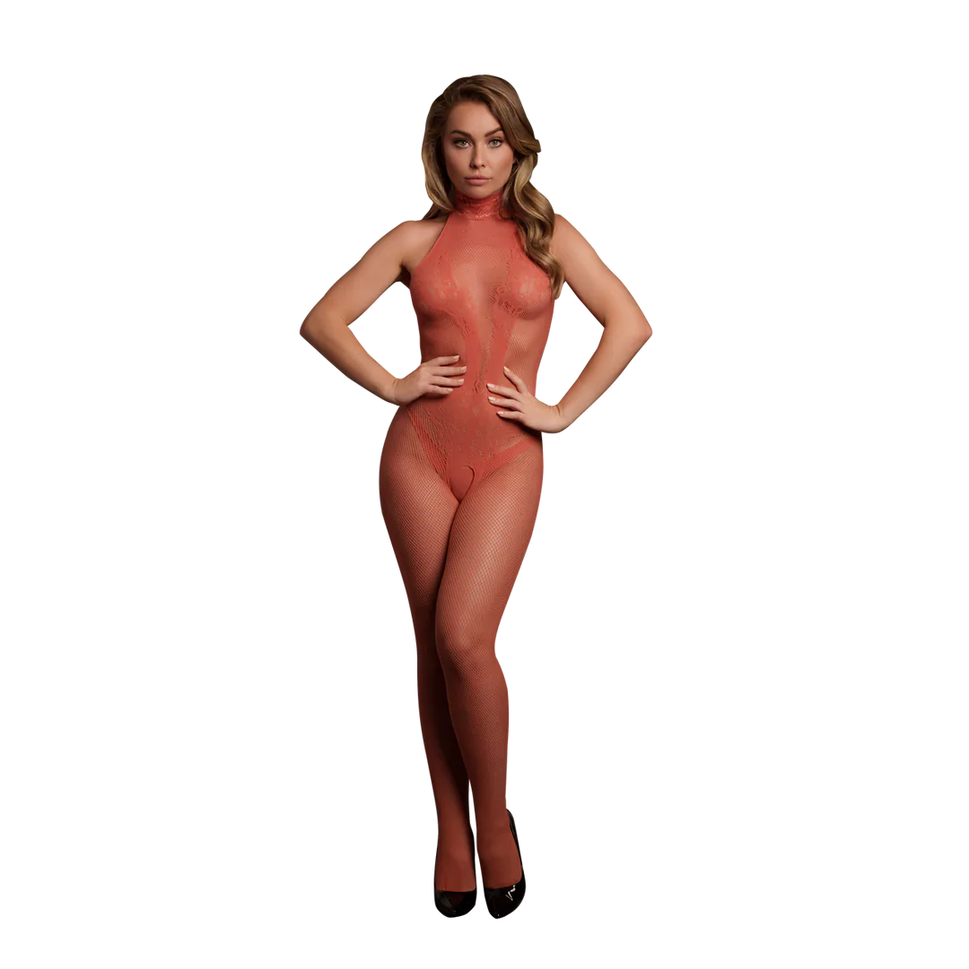 LEDÉSIR Fishnet and Lace Bodystocking