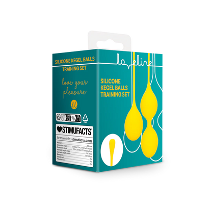 LOVELINE Silicone Kegel Balls Training Set - Carambola