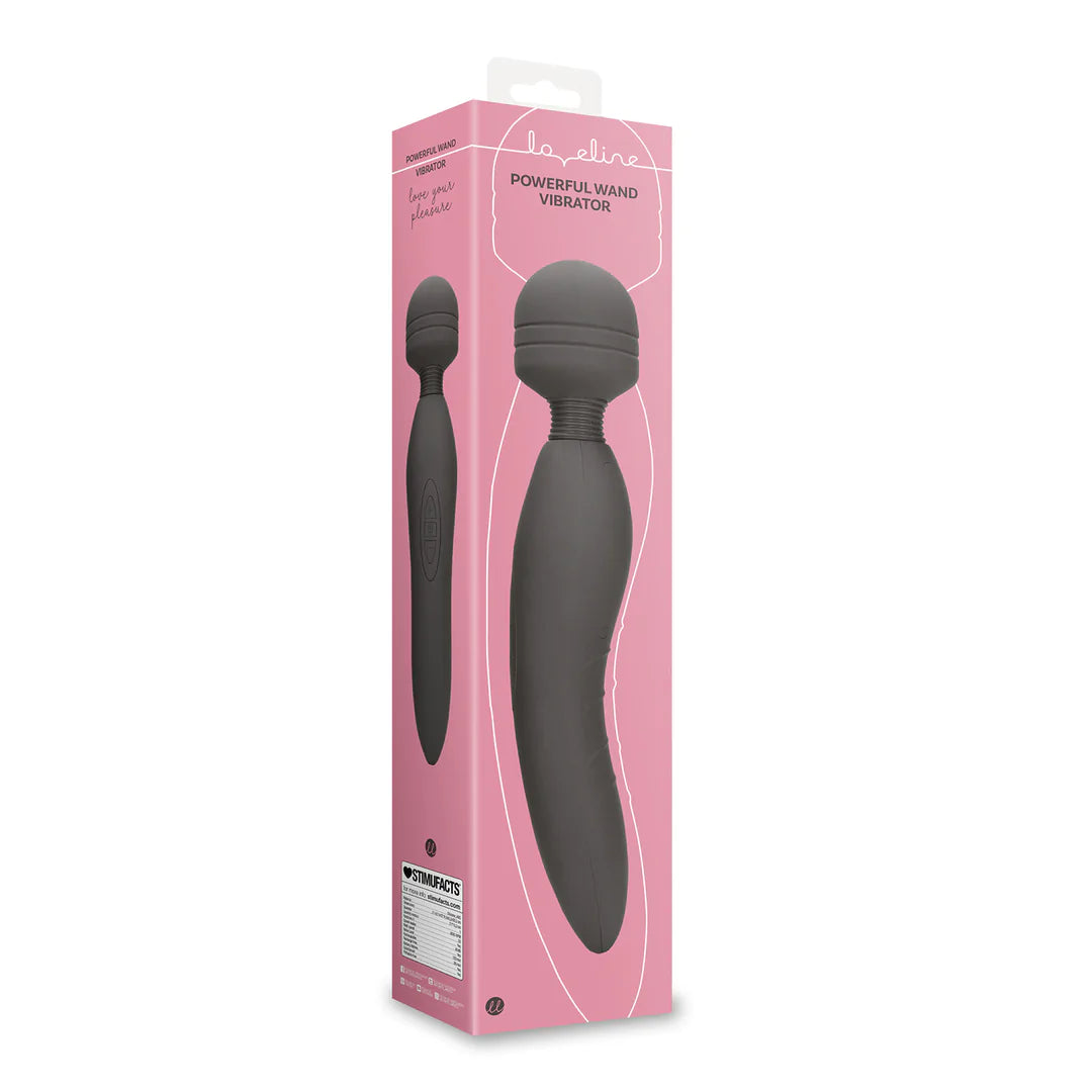 LOVELINE Powerful Wand Vibrator - Charbone