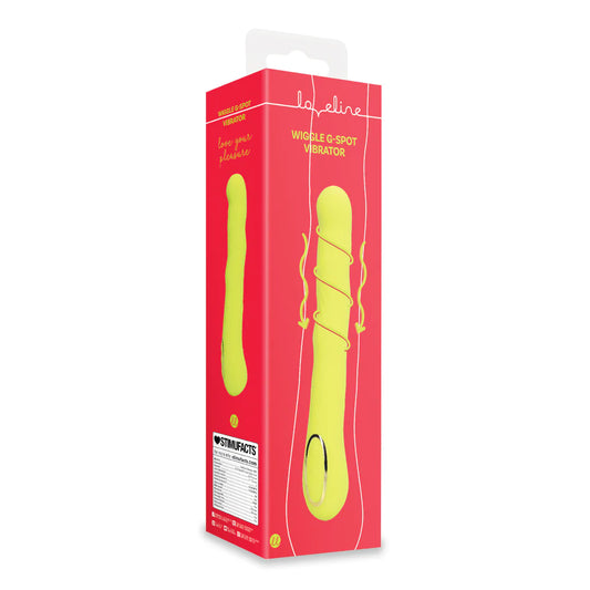 LOVELINE Wiggle G-Spot Vibrator - Lime Passion