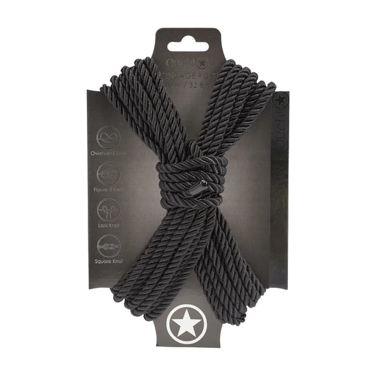 OUCH! Polyester Bondage Rope - 32.8 ft / 10 m