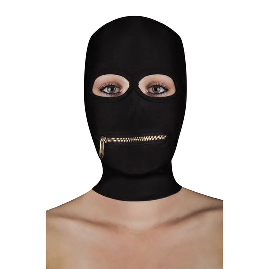 OUCH! Extreme Zipper Mask with Mouth Zipper