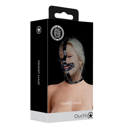 OUCH! Fishnet Mask - Black