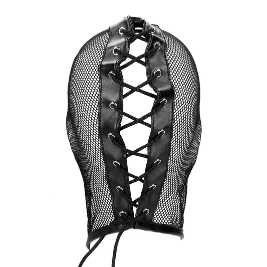 OUCH! Fishnet Mask - Black