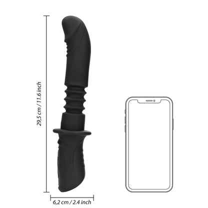 OUCH! Hand Held Vibrating and Thrusting Sex Machine