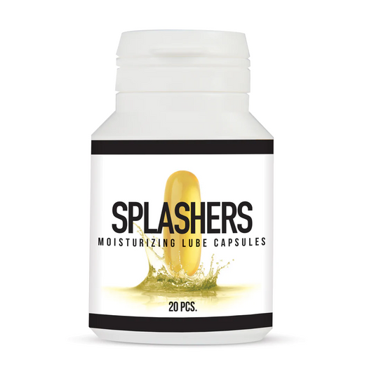 PHARMQUEST Splashers - Lubricant Capsule - 20 Pieces