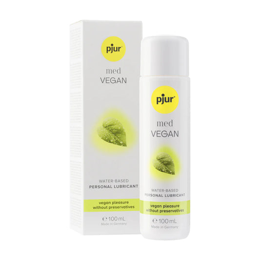 PJUR Med Vegan - Waterbased Vegan Lubricant - 3.4 fl oz / 100 ml