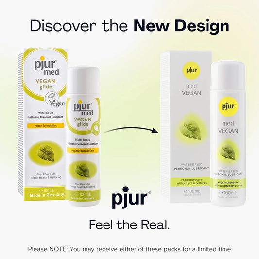 PJUR Med Vegan - Waterbased Vegan Lubricant - 3.4 fl oz / 100 ml