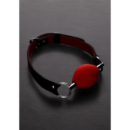 STEELBYSHOTS Oval Silicone Ball Gag