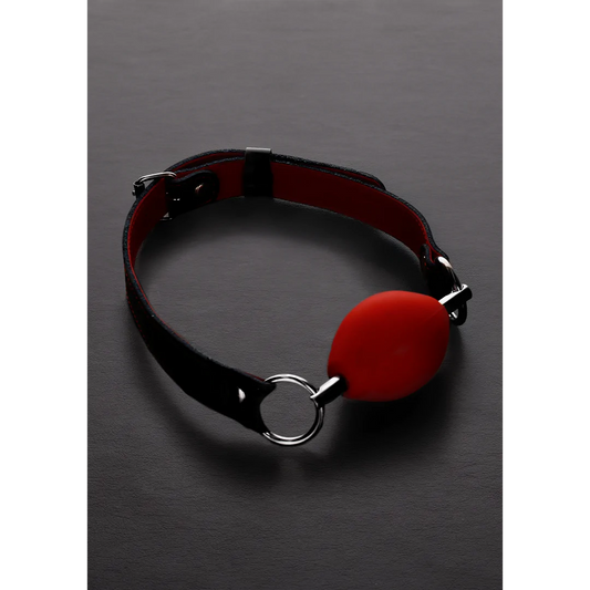 STEELBYSHOTS Oval Silicone Ball Gag