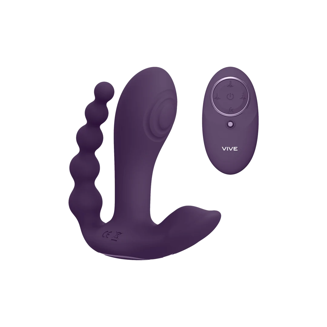 VIVE Kata - Pulse Wave & Vibrating Double Penetration Vibrator