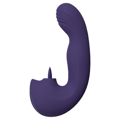 VIVE Yumi - Triple Motor G-Spot Finger Motion Vibrator and Flickering Tongue Stimulator